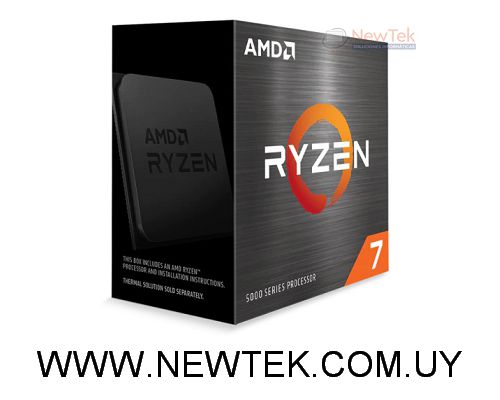 Procesador AMD Ryzen 7 5800X Hasta 4.7GHz 8 Núcleos Socket AM4 Caché L3 32MB